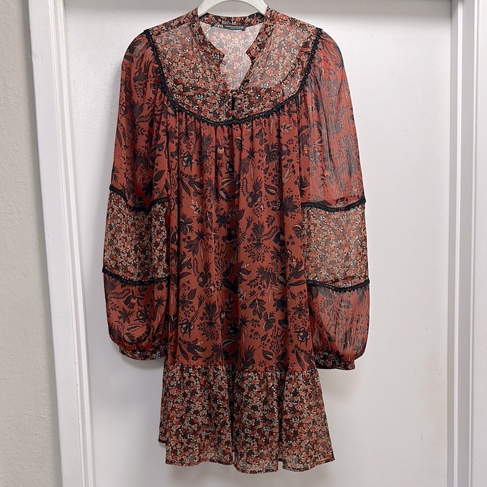 Zara Floral Boho Dress